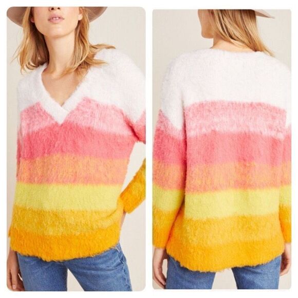 Anthropologie Simone striped sweater size small - Picture 1 of 14